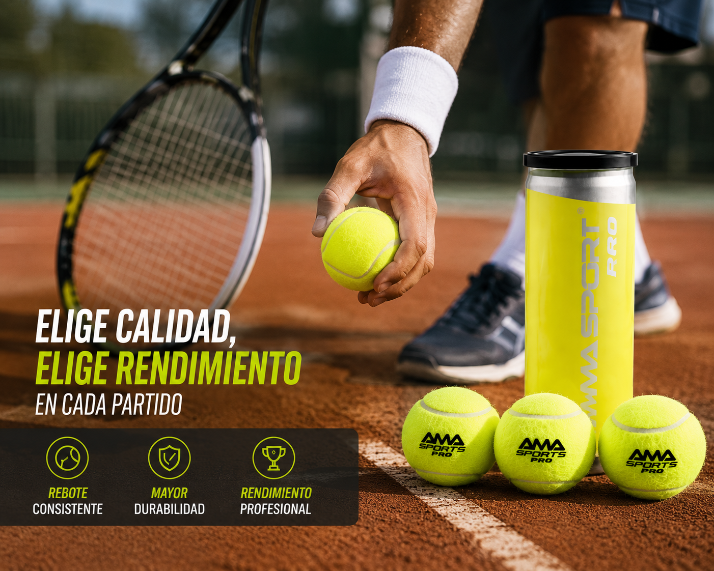 Power Bounce – Pelotas de Padel de Alto Rendimiento