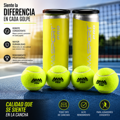 Power Bounce – Pelotas de Padel de Alto Rendimiento